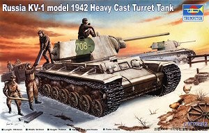 Trumpeter 00359 Танк КВ-1 модель 1942г c тяж. башней 1/35