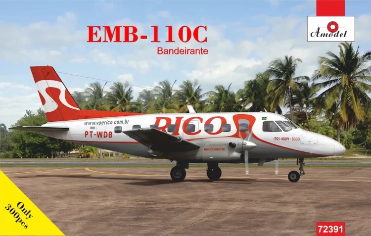A-Model 72391 Embraer EMB-110C (Bandeirante) 1/72