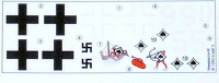 Lf Model C72223 Decals Messerschmitt Bf 109G-6 Comiso Pt.3 1/72
