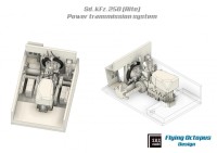 Sbs Model 3D042 Sd.Kfz.250 (Alte) Power transmission system 1/35