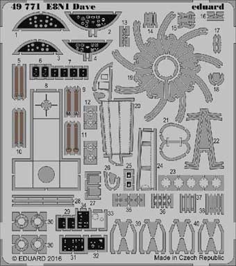 Eduard 49771 E8N1 Dave 1/48