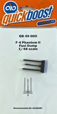 QuickBoost QB49005 F-4 Phantom II fuel dump (ACAD) 1/48