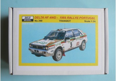 Reji Model 390 Transkit Lancia Delta HF 4WD 1988 R. Portugal 1/24