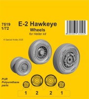 CMK SP7519 E-2 Hawkeye wheels (HELLER) 1/72