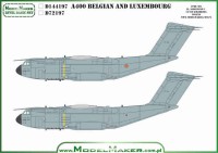 Model Maker Decals D144197 Airbus A400M Belgian and Luxemburg 1/144