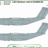 Model Maker Decals D144197 Airbus A400M Belgian and Luxemburg 1/144