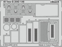 Eduard 491022 SET Si 204D (SP.HOB.)