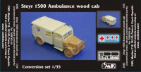 CMK 3092 Steyr 1500 Ambulance wod cab conv. set for TAM 1/35
