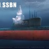Takom 6016 Советская подводная лодка проекта 658М 1/350