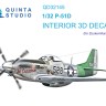Quinta studio QD32145 P-51D Mustang (Zoukei-Mura SWS) 1/32