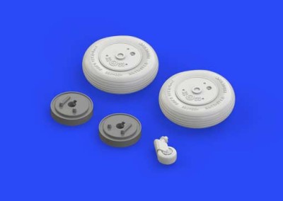 Eduard 632087 A6M5c Zero wheels 1/32