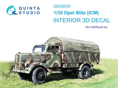 Quinta studio QD35034 Opel Blitz (ICM) 1/35