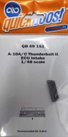 Quickboost QB49151 A-10A/C Thunderbolt II ECU intake (GWH) 1/48