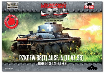 First To Fight FTF-72081 PzKpfw 38 (t) Ausf.A - German light tank 1/72