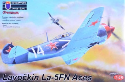 Kovozavody Prostejov 48007 Lavochkin La-5FN 'Aces' (3x camo) 1/48