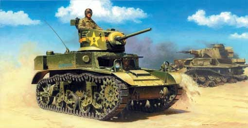 Italeri 06498 American light tank M3 Stuart 1/35