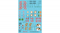 HAD 72096 Decal MiG 21 Bis (HU,Russia,India) re-edition 1/72