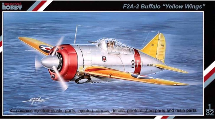 Special Hobby SH32010 F2A-2 Buffalo "Yellow Wings" 1/32