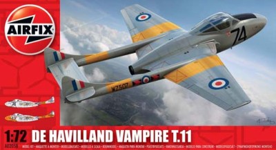 Airfix 02058 De Havilland Vampire T.11 1/72