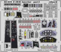 Eduard 32819 F-104C interior S.A.