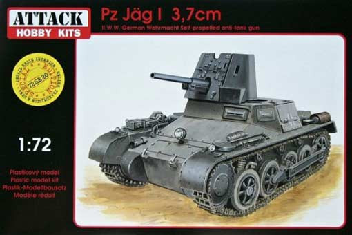 Attack Hobby 72SE20 Pz Jag I 3,7cm (special edition) 1/72