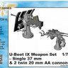 CMK N72018 U-Boot IX Weapon Set for REV 1/72