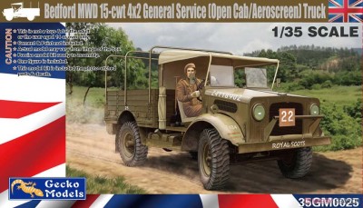 Gecko Models 35GM0025 Bedford MWD 15-cwt 4x2 GS Truck 1/35