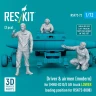 Reskit F72072 Driver & airmen (modern) (for RSK72-0008) 1/72