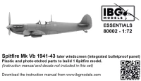 IBG 80002 Spitfire Mk.Vb 1941-43 later w. (ESSENTIALS) 1/72