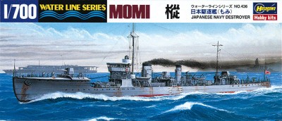 Hasegawa 49436 Эсминец ВМС Японии IJN DESTROYER MOMI 1/700