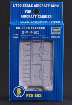 Trumpeter 03412 Su-33UB Flanker (12 pcs/box) 1/700