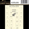 HGW 635409 Mask A6M2 Zero (BORDER) 1/35