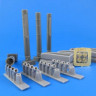 Q-M-T QMT-R48004 1/48 Exhausts for He 219 (TAM)