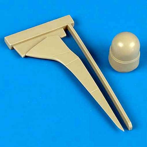 QuickBoost QB72117 Beaufighter Mk X radar and tail fin 1/72
