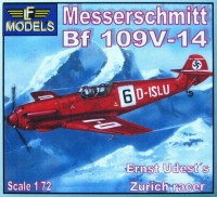 LF Model 72078 Messerschmit Bf 109V-14 (Zurich Racer) 1/72