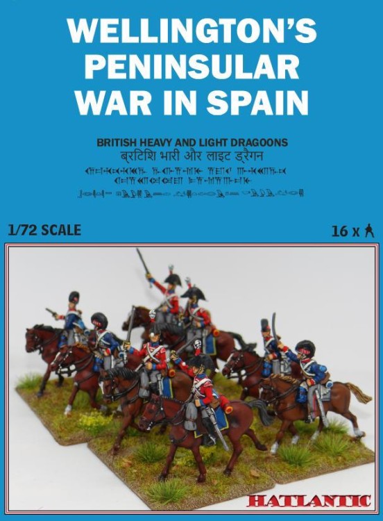 HAT 8340 British Heavy and Light Dragoons Sampler 1/72