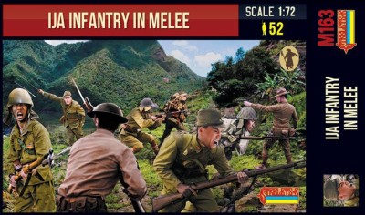 Strelets STRM163 IJA Infantry in Melee (WWII) 1/72