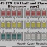 Eduard 49779 US Chaff and Flare Dispensers 1/48