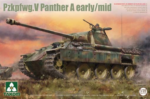 Takom 2175 Pz V Panther A early/mid 1/35