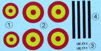 LF Model C7263 Decals for L-13 Blanik over Spain 1/72