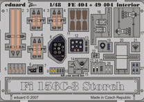Eduard FE404 Fi 156C-3 Storch interior S.A. TAM