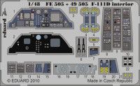 Eduard FE505 F-111D interior S.A.