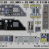 Eduard FE505 F-111D interior S.A.