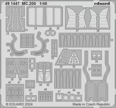 Eduard 491447 SET MC200 (ITA) 1/48