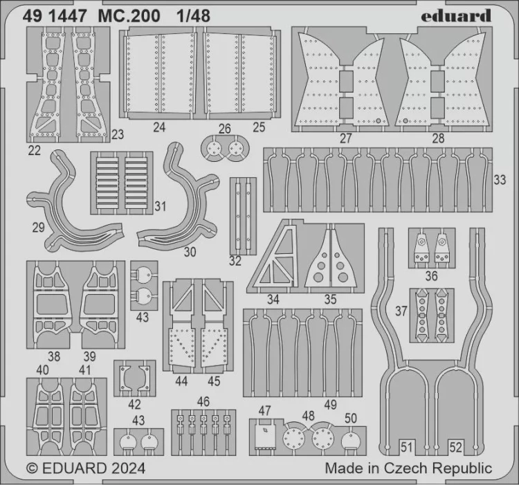 Eduard 491447 SET MC200 (ITA) 1/48