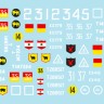 Star Decals 35-C1033 Indo-Pakistani War 1965. AMX-13/75, Sherman Mk.V (M4A4), Sherman Mk.V with AMX-13 gun 1/35