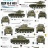 Star Decals 35-C1033 Indo-Pakistani War 1965. AMX-13/75, Sherman Mk.V (M4A4), Sherman Mk.V with AMX-13 gun 1/35