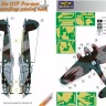 Lf Model M3506 Mask Heinkel He 111P Pre-war Camoufl.(BORDER) 1/35
