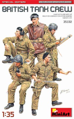 Miniart 35332 British Tank Crew, Special Edition (5 fig.) 1/35