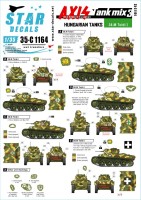 Star Decals 35-C1164 Axis Tank Mix # 3. 38.M Toldi I. Hungarian tanks in WW2 1/35